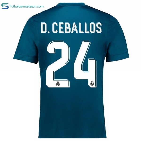 Camiseta Real Madrid 3ª D.Ceballos 2017/18